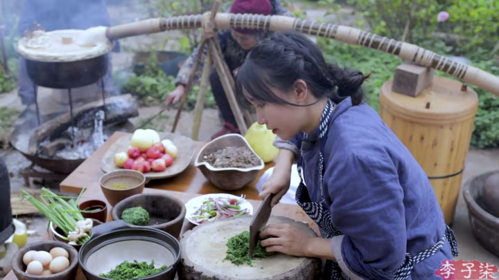 李子柒，田园人家