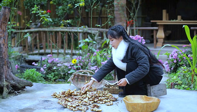 李子柒，田园人家